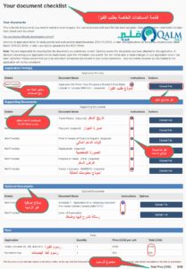 تجهيز المستندات وتقديم طلب تأشيرة كندا